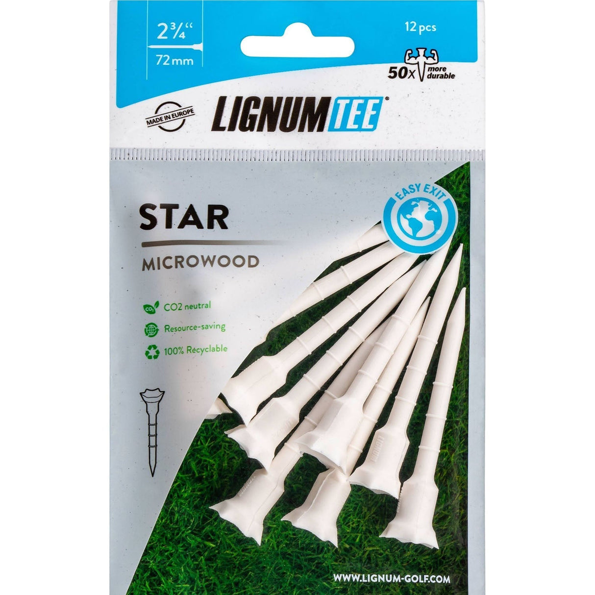 Lignum Tee - Star Golf Tees