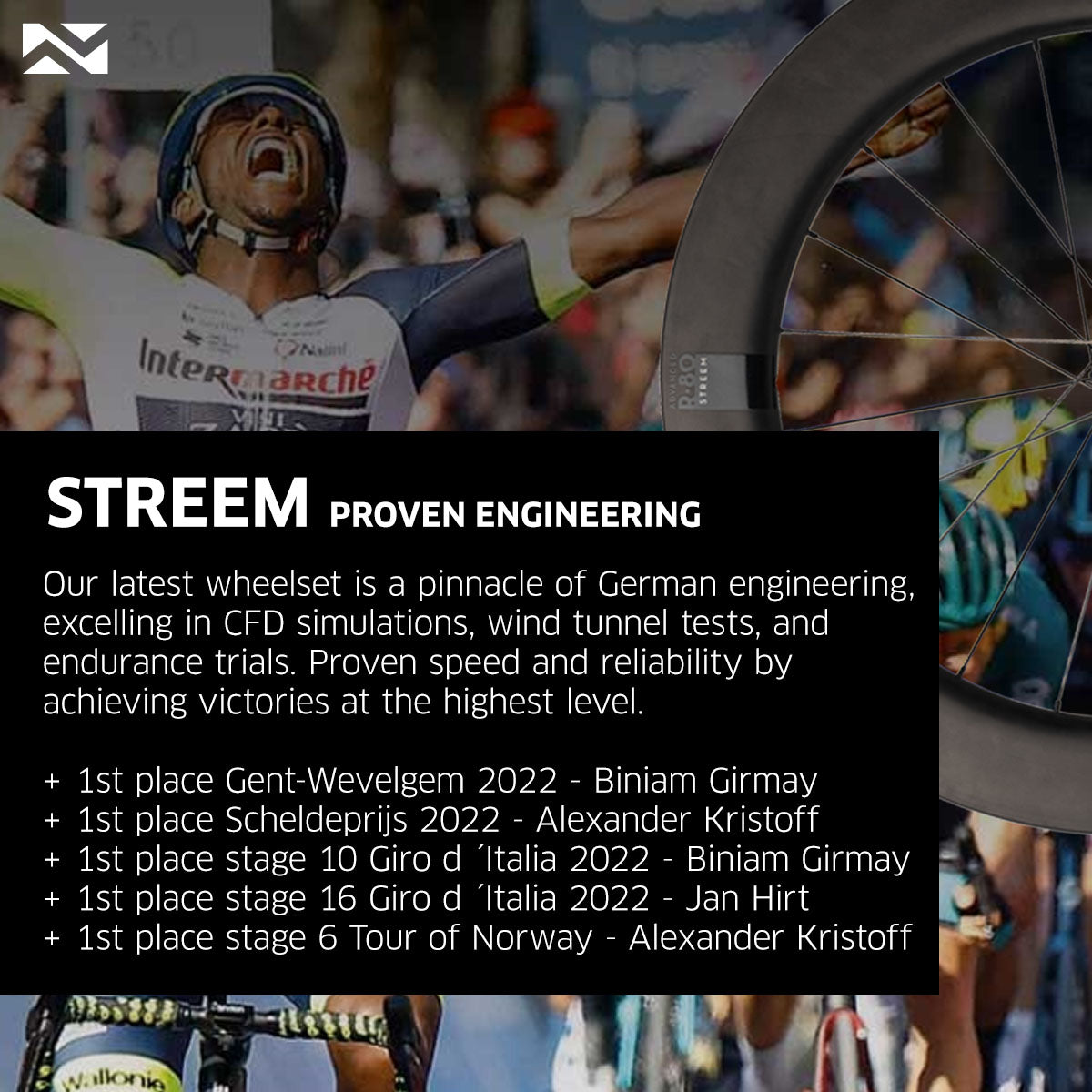 NEWMEN - Wheel (Front) - STREEM Time Trial | Road