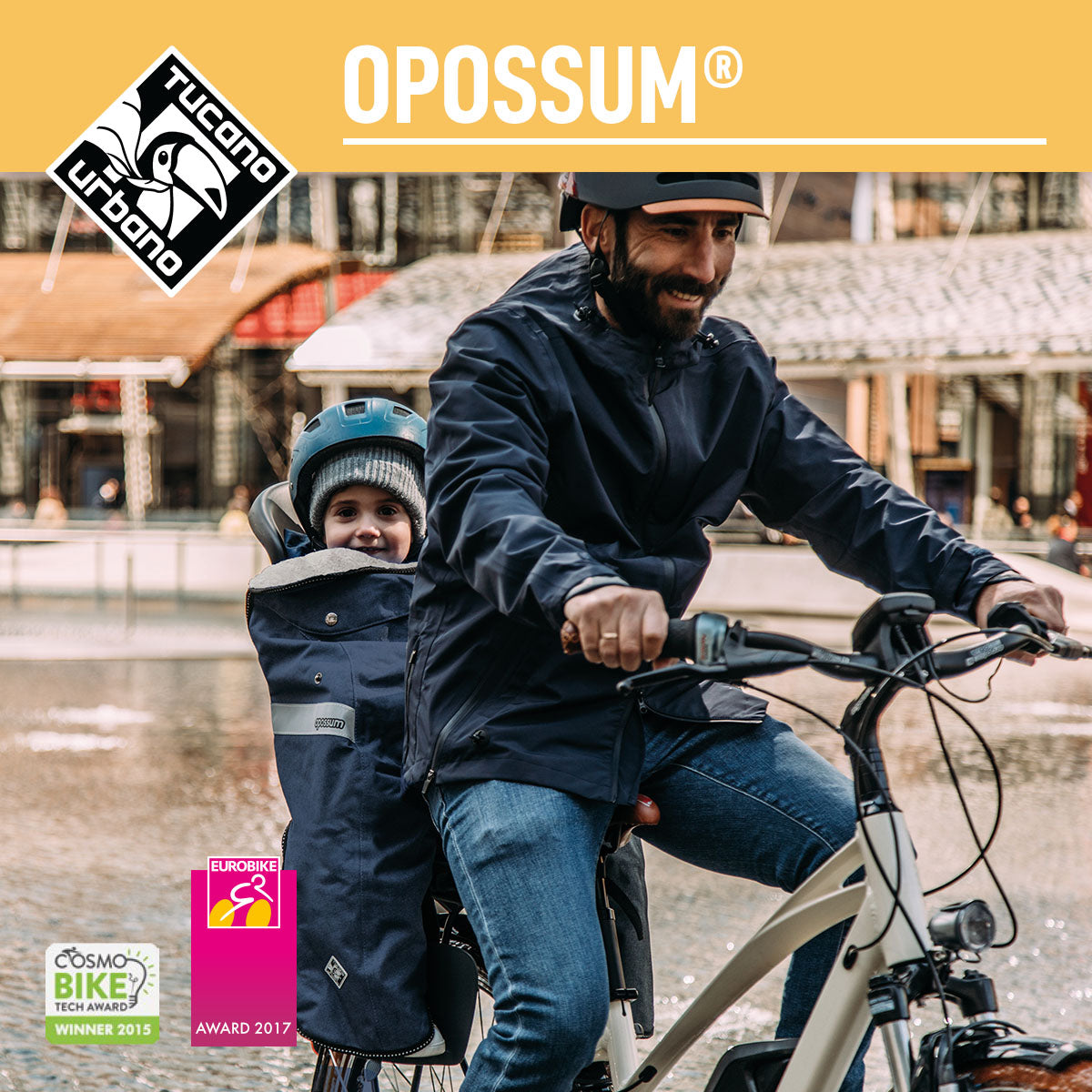 Tucano Urbano - Thermal child seat cover OPOSSUM® - Rain/Winter Cover