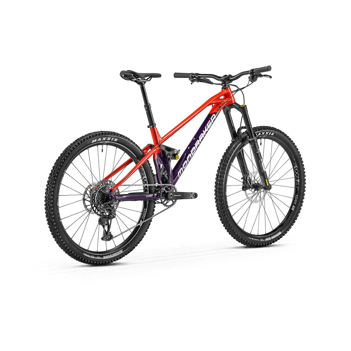 Red and best sale purple bike